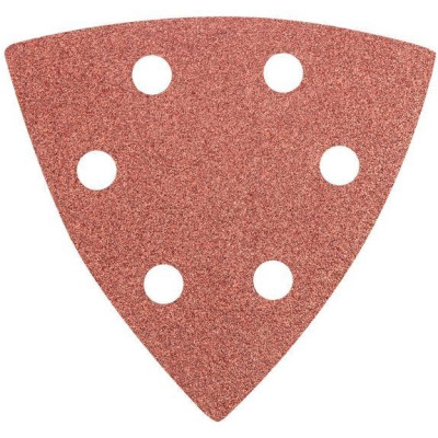 Шліфувальний папір трикутний GRAPHITE, тип DELTA 93x93мм, K100, на липучці, 5шт