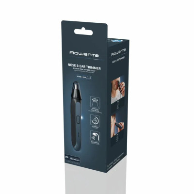 Тример Rowenta Performance, для носа та вух, акумулятор, сталь, синій Тример Rowenta Performance, для носа та вух, акумулятор, сталь, синій