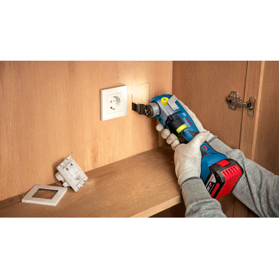 Bosch Багатофункціональний інструмент реноватор GOP 185-LI Professional SOLO 18.0 V-Li 20000об·хв 1.2кг без АКБ та ЗП