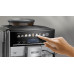 Кавомашина Siemens 1.7л, зерно + мелена, автомат.капучинатор, LED - дисплей, авторецептів - 12, чорно - срібний
