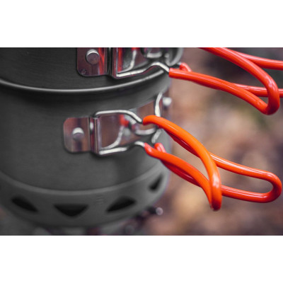 Neo Tools Набір посуду туристичного, 2в1, набір каструль із радіатором, сертифікат LFGB, чохол, 0.268кг Neo Tools Набір посуду туристичного, 2в1, набір каструль із радіатором, сертифікат LFGB, чохол, 0.268кг