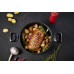 Tefal Каструля Unlimited, скляна кришка, 5,3 л, чорний, алюміній