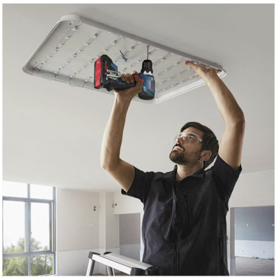 Набір із трьох акумуляторних інструментів Bosch Professional 18В дриль-шурупокрут GSR 18V-65, перфоратор GBH 18V-22, Шліфмашина кутова GWS 18V-8, акб 2x5А·год, ЗП 3 кейси L-BOXX 136 Набір із трьох акумуляторних інструментів Bosch Professional 18В дриль-шурупокрут GSR 18V-65, перфоратор GBH 18V-22, Шліфмашина кутова GWS 18V-8, акб 2x5А·год, ЗП 3 кейси L-BOXX 136