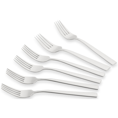 Набір столових виделок ARDESTO Black Mars Vanessa, 6 приборів, нержавіюча сталь Набір столових виделок ARDESTO Black Mars Vanessa, 6 приборів, нержавіюча сталь