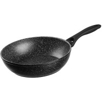 Сковорода глубокая Ardesto Gemini Anzio, 26см, алюминий, черный [AR1926DF]