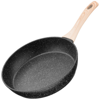 ARDESTO Сковорідка Midori 26 см, чорний мармур, алюміній ARDESTO Сковорідка Midori 26 см, чорний мармур, алюміній