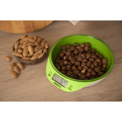 ARDESTO Весы кухонные SCK-900BGR макс. вес 5 кг/белый+зелёный ARDESTO Весы кухонные SCK-900BGR макс. вес 5 кг/белый+зелёный