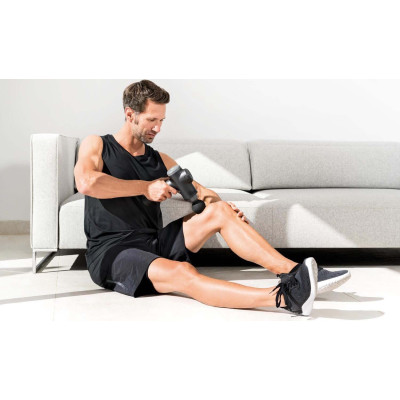 Масажер Beurer для тіла, літій-іонний акум., фасціальний, 6 насадок, чорний Масажер Beurer для тіла, літій-іонний акум., фасціальний, 6 насадок, чорний