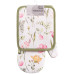 Набір прихваток для кухні ARDESTO Spring flowers 18х20см, 18х30см, 100% поліестер (верх), 100% бавовна (низ), білий