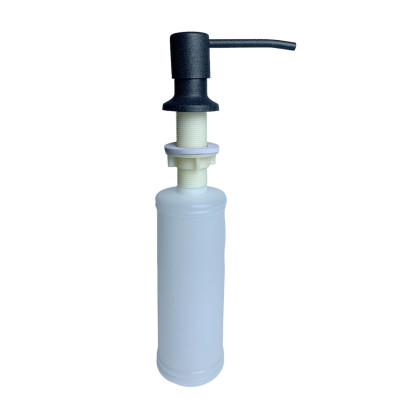 Набір кухонний Adamant Minimal, штучний камінь, прямокут., з крилом, 615х495х200мм, чаша - 1, врізна, графіт + змішувач та дозатор Набір кухонний Adamant Minimal, штучний камінь, прямокут., з крилом, 615х495х200мм, чаша - 1, врізна, графіт + змішувач та дозатор