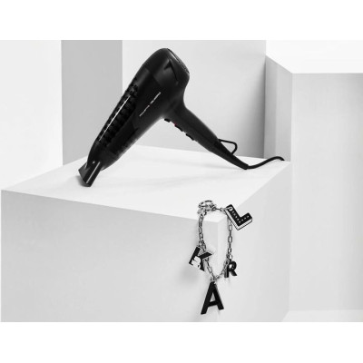 Фен Rowenta Studio Dry x Karl Lagerfeld, 2100Вт, 3 режими, хол. обдув, чорний