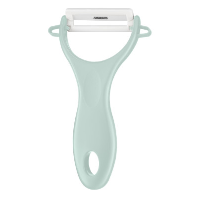 Овочечистка керамічна ARDESTO Fresh, кераміка, пластик, зелений світлий