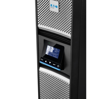 Джерело безперебійного живлення Eaton 9SX, 6000VA/6000W, RT3U, LCD, USB, RS232, 8xC13, 2xC19