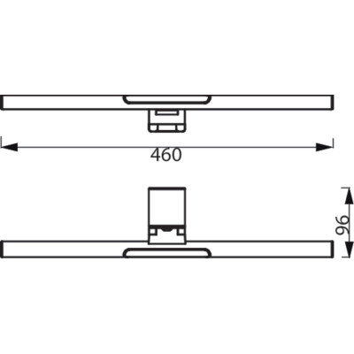 Лампа настільна для монітора Philips Edison 4.5Вт 3000/4000/5000K USB-A чорний