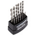 Набір свердел по металу GRAPHITE HSS HSS-G 2-8мм кейс 13шт