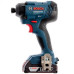 Bosch Гайковерт ударний GDR 180-Li, акум., 2х18 В, 160 Нм, 1/4