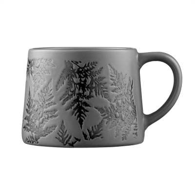 Чашка ARDESTO Remo, 400мл, керамика, серый