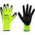Neo Tools Рукавички робочі, утеплені, латексне покриття, поліестер, р.10, зелено чорні