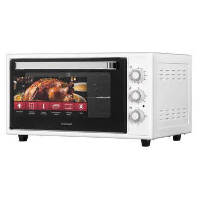 Піч електрична ARDESTO, 48л, 1600Вт, механіч., білий