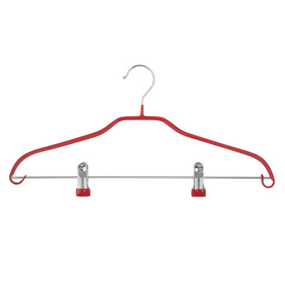 Набір вішаків з прищіпками ARDESTO 42см, 2шт, метал, ПВХ, червоний