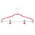Набір вішаків з прищіпками ARDESTO 42см, 2шт, метал, ПВХ, червоний