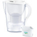 Фільтр-глечик Brita Marella Memo MXPro 2.4л (1.4л очищеної води) з фільтр-картриджем білий 3шт