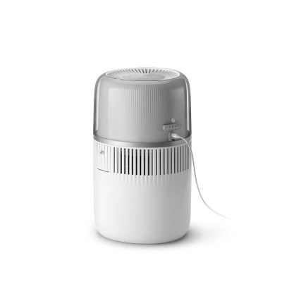 Зволожувач повітря Philips традиційне зволоження Series 5000, 56м2, 4.5л, 400мл/г, електр. кер-ння, режим сну, нічник, білий Зволожувач повітря Philips традиційне зволоження Series 5000, 56м2, 4.5л, 400мл/г, електр. кер-ння, режим сну, нічник, білий