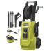 Минимойка высокого давления Ryobi RY150PWA, 2000Вт, 150Бар, 450л/ч, шланг 8м, 11.2кг (5133005371)