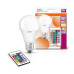 Osram Лампа LED E27 RGB 9Вт 2700К 806Лм пульт ДУ A60