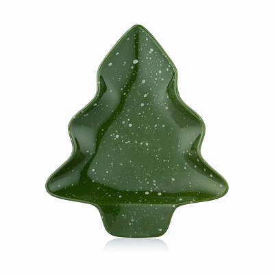 Блюдо ARDESTO Christmas New Year's, 22х19см, кераміка Блюдо ARDESTO Christmas New Year's, 22х19см, кераміка