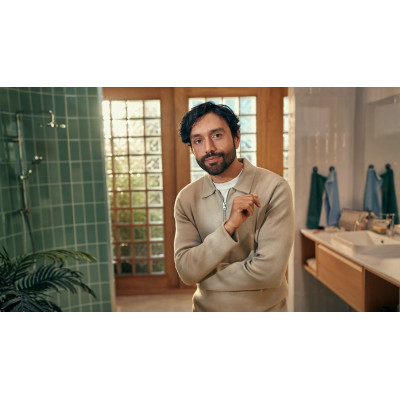 Тример Philips Series 3000, для обличчя, голови, тіла, акум., сталь, чорний