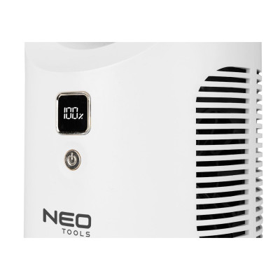 Вентилятор настольный аккумуляторный Neo Tools, 345мм, 2200 мАч, белый Вентилятор настольный аккумуляторный Neo Tools, 345мм, 2200 мАч, белый