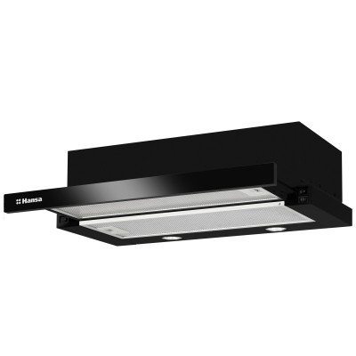 Витяжка Hansa телескопічна, 60см, 389м3ч, чорний Витяжка Hansa телескопічна, 60см, 389м3ч, чорний