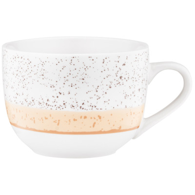 ARDESTO Чашка Siena, 500мл, порцеляна, біло-жовтий ARDESTO Чашка Siena, 500мл, порцеляна, біло-жовтий