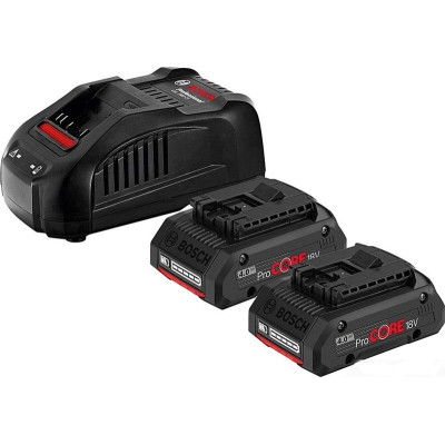 Набор аккумулятора и зарядного устройства Bosch ProCORE18В 2х18В, 4А-ч, ЗУ (1.600.A01.6GF)