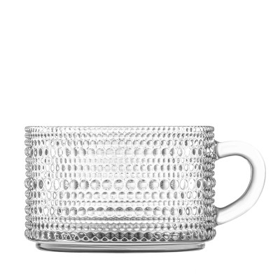 Чашка Ardesto Verbena, 10.5см, скло, прозорий Чашка Ardesto Verbena, 10.5см, скло, прозорий