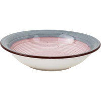 Тарілка супова ARDESTO Salerno, 680мл, 21см, кераміка, багатокольоровий