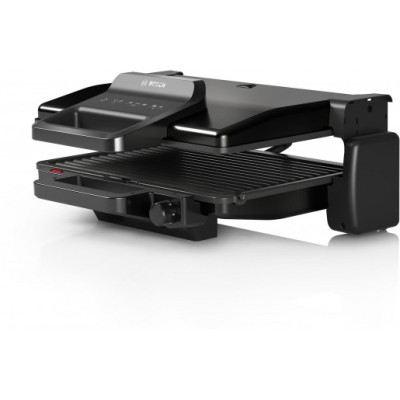 Гриль Bosch прижимний 2000Вт, темп. режимів-5, чорний