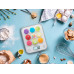 Tefal Ваги кухонні Optiss Cake Pops, 5кг, AAAx2 в комплекті, скло, різнокольорові