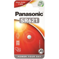 Батарейка Panasonic срібло-цинкова SR621(364, V364, D364) блістер, 1 шт.