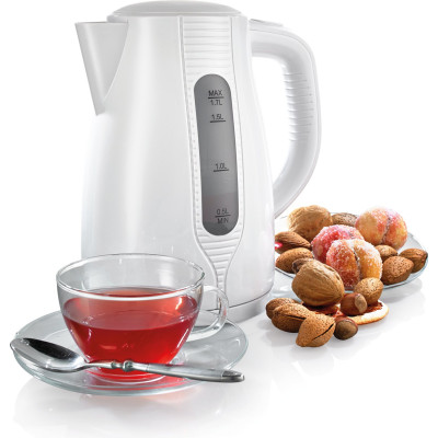 Електрочайник Gorenje 1.7л, пластик, білий (K17WII)