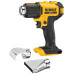 Фен будівельний акумуляторний DeWalt 18В 290-530°C 190л/хв 0.5кг без АКБ та ЗП