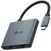 Хаб USB TP-LINK  UH3020C USB-C > 1xUSB3.0/1xUSBC (PD 100W)/1xHDMI