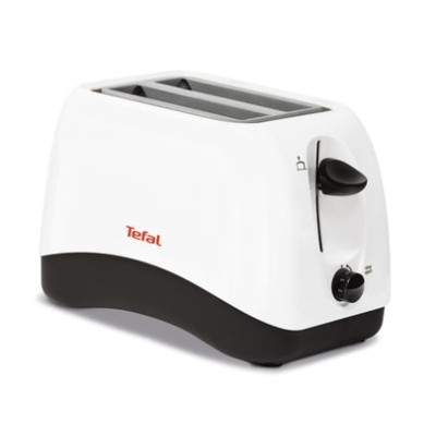 Тостер Tefal Delfini 850Вт, пластик, біло-чорний
