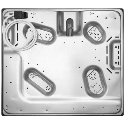 Варильна поверхня Hansa комбінована (3 газ + 1 електро), 60см, нержавіюча сталь Варильна поверхня Hansa комбінована (3 газ + 1 електро), 60см, нержавіюча сталь