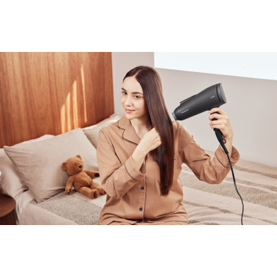 Фен Panasonic, 2300Вт, 3 режими, іонізація, хол. обдув, чорний