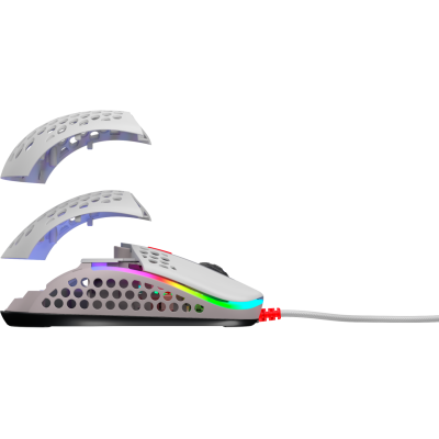 Миша Xtrfy M42, USB-A, RGB, Miami Blue