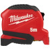 Рулетка Milwaukee Pro Compact, 5мх19мм з фіксатором змотування, АБС-пластик