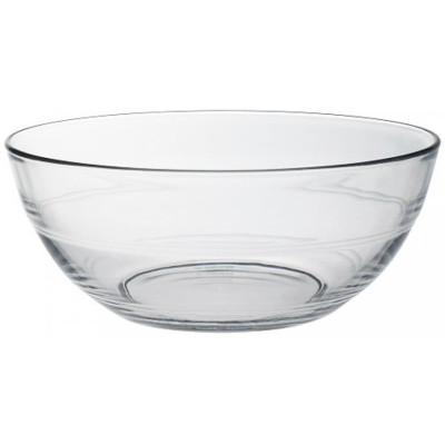 Салатник Duralex Lys, 925мл, 17см, скло, прозорий Салатник Duralex Lys, 925мл, 17см, скло, прозорий