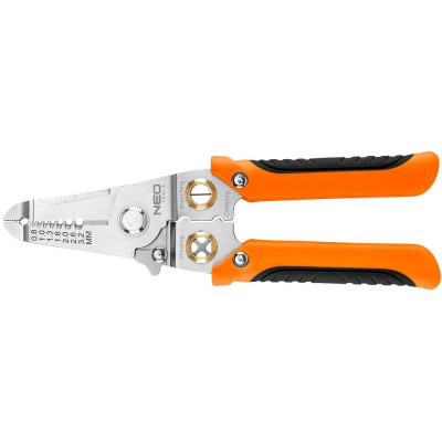 Кліщі обтискні Neo Tools, для обтиску наконечників 0.8-3.2мм2, 180мм Кліщі обтискні Neo Tools, для обтиску наконечників 0.8-3.2мм2, 180мм